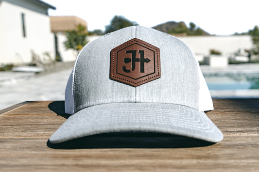 JH71 Trucker Hat - Grey