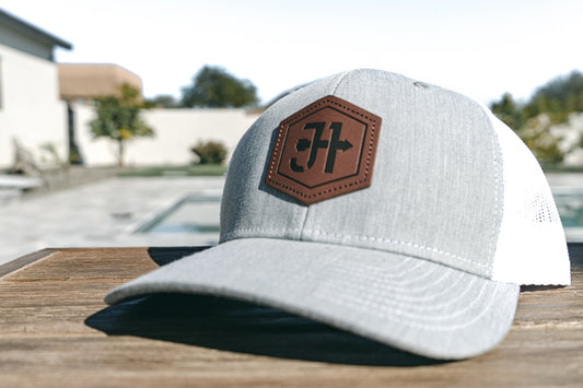 JH71 Trucker Hat - Grey